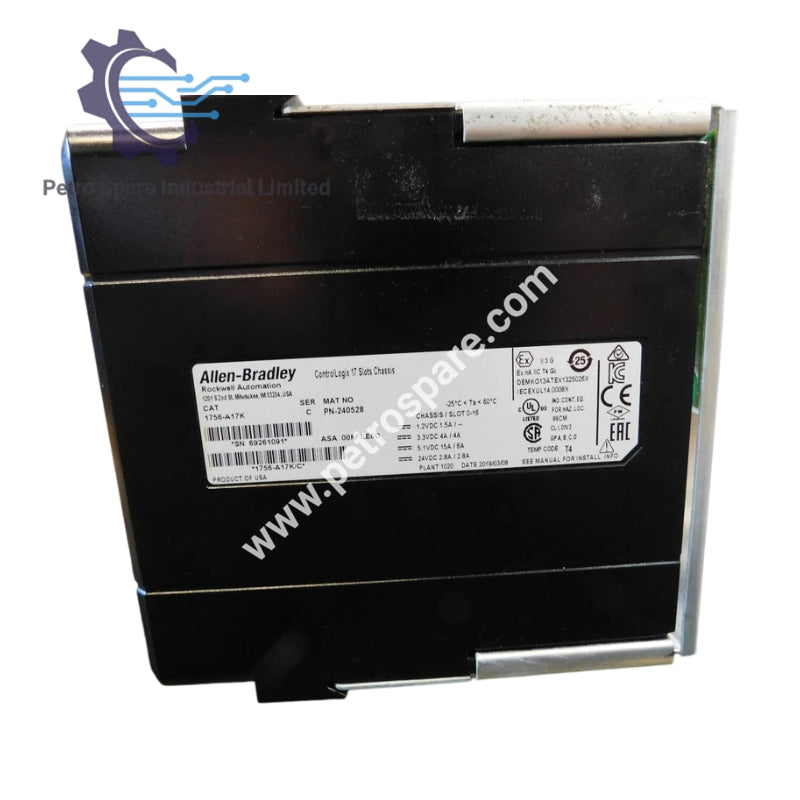Allen Bradley 1756-A17K ControlLogix Rack- 17 slots