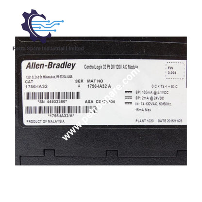 Digitale Invoermodule | Allen Bradley ControlLogix 1756-IA32