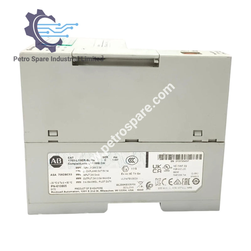 1769-L19ER-BB1B Контролер CompactLogix | Allen-Bradley