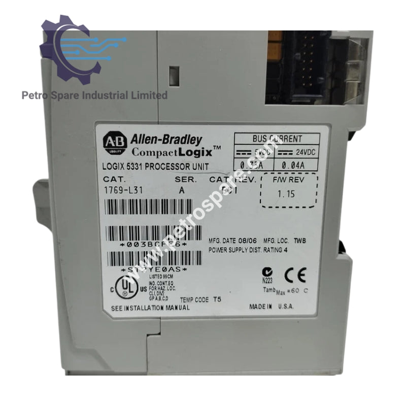 1769-L31 Контролер CompactLogix | Allen-Bradley