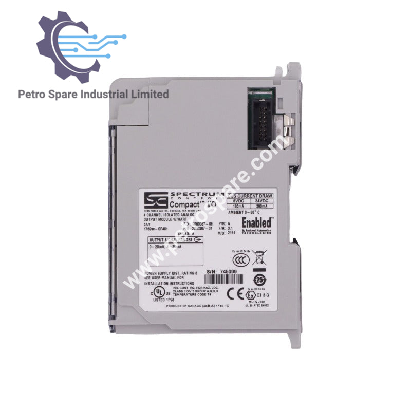 ماژول خروجی آنالوگ CompactLogix 1769SC-OF4IH آلن-برادلی