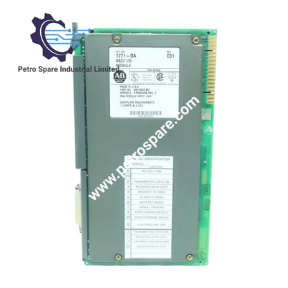 ماژول ورودی/خروجی ASCII راکول آلن-برادلی PLC 5 مدل 1771-DA