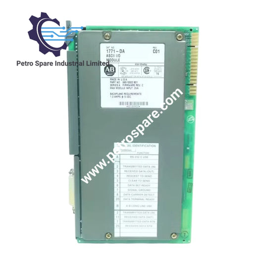 ASCII I/O Module Rockwell Allen-Bradley PLC 5 1771-DA