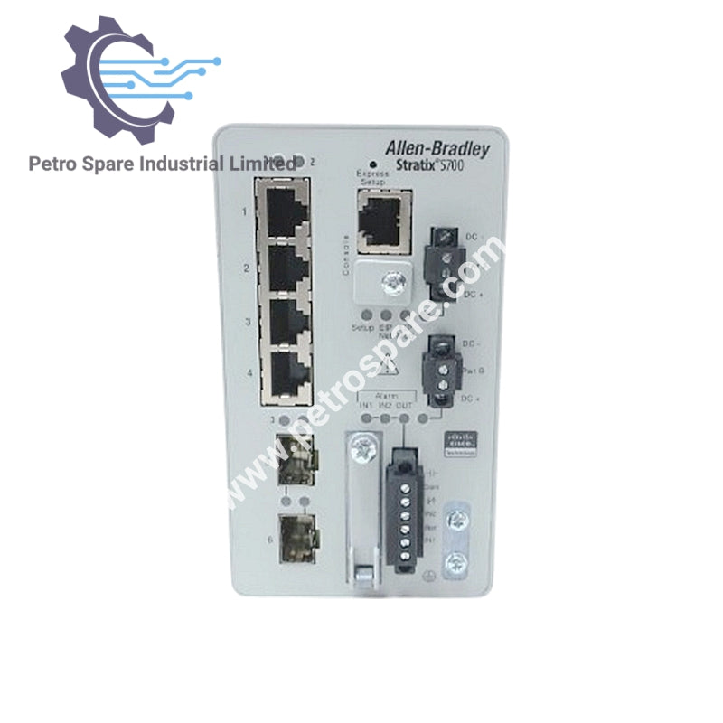 Rockwell 1783-BMS06SL Allen-Bradley Stratix 5700 6 portos menedzselt kapcsoló