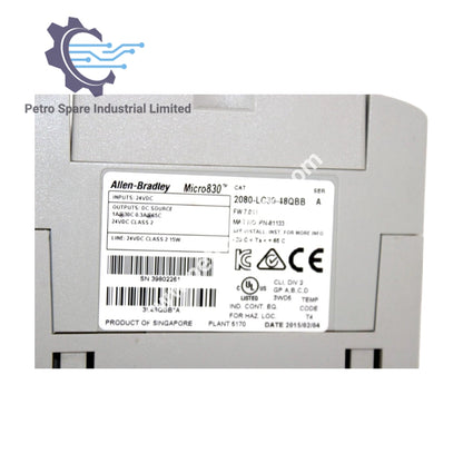Bộ điều khiển Allen Bradley 2080-LC30-48QBB Micro830 với I/O tích hợp trên bo mạch