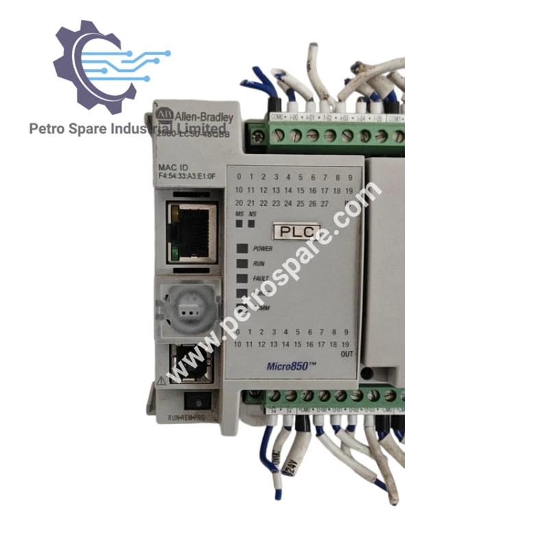 Bộ điều khiển lập trình Allen Bradley Micro 850 2080-LC50-48QBB