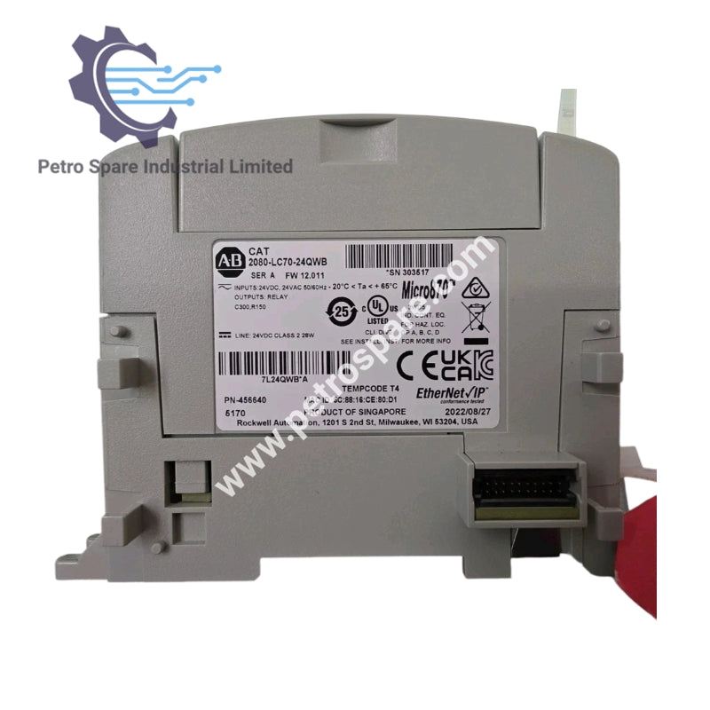 2080-LC70-24QWB | Micro870 | Allen Bradley Onboard Giriş/Çıxışlı Kontroller