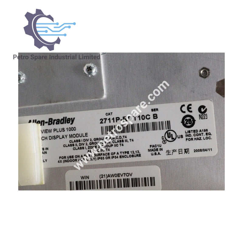 Logic модул PanelView Plus 6 2711P-T10C4D1 Allen-Bradley