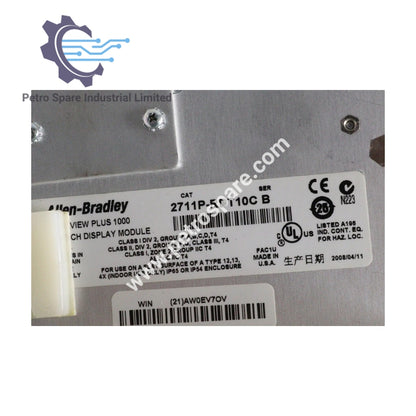 Logic модул PanelView Plus 6 2711P-T10C4D1 Allen-Bradley