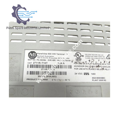 Allen-Bradley 2711R-T10T | PanelView 800 Panel Grafik Serial 24VDC