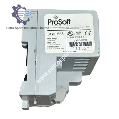 3170-MBS ProSoft Modbus Slaaf Netwerkkoppelvlakadapter