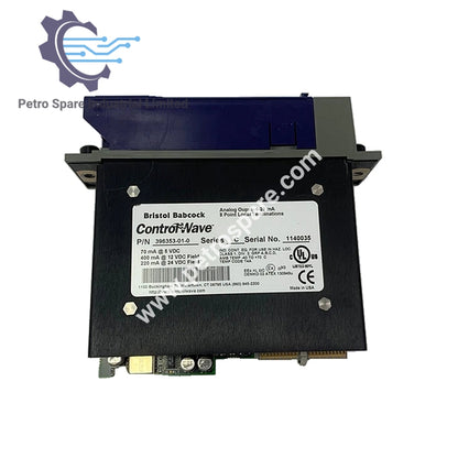 امرسون 396353-01-0 ماژول خروجی آنالوگ کنترل‌ویو