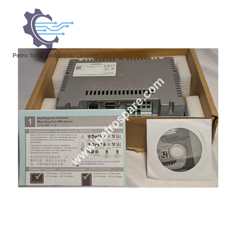 Siemens| Sleutel- en Aanraakbediening Basispaneel | 6AV6647-0AE11-3AX0（副本）