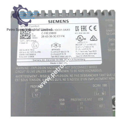 Siemens SIMATIC HMI 6AV2124-1DC01-0AX0 | Panneau opérateur