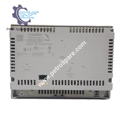 SIMATIC HMI Siemens Basic HMI Bedienfeld 6AV6647-0AD11-3AX0