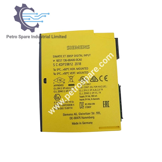 Siemens 6ES7136-6BA00-0CA0 Electronics Module