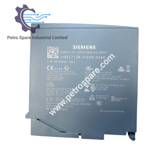 6ES7138-7FA00-0AB0 - Siemens | Ausfallsicheres Elektronikmodul für ET200iSP