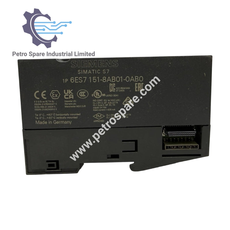 โมดูลซีพียู Siemens SIMATIC DP 6ES7151-8AB01-0AB0
