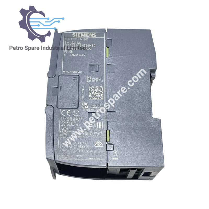 Siemens 6ES7221-1BH32-0XB0 – SM 1221 сандық кіріс модулі, 16 DI, 24 V DC
