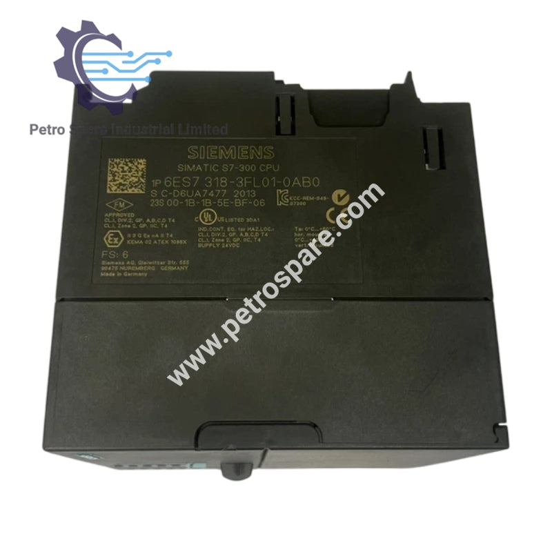 SIMATIC S7 Siemens 6ES7318-3FL01-0AB0 Unit Pemrosesan Pusat