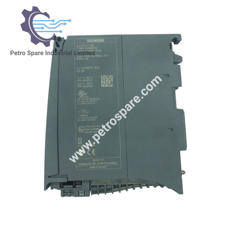 Siemens 6ES7505-0RA00-0AB0 | SIMATIC S7-1500 Systemstromversorgung