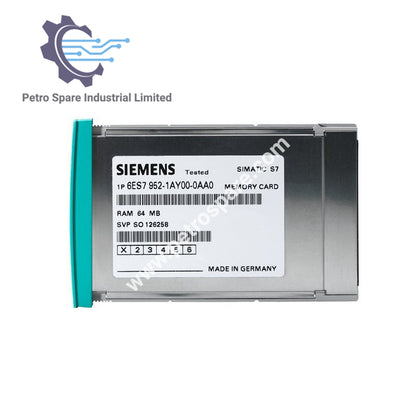 Siemens | 6ES7952-1AM00-0AA0 | Ram Memory Card for S7-400