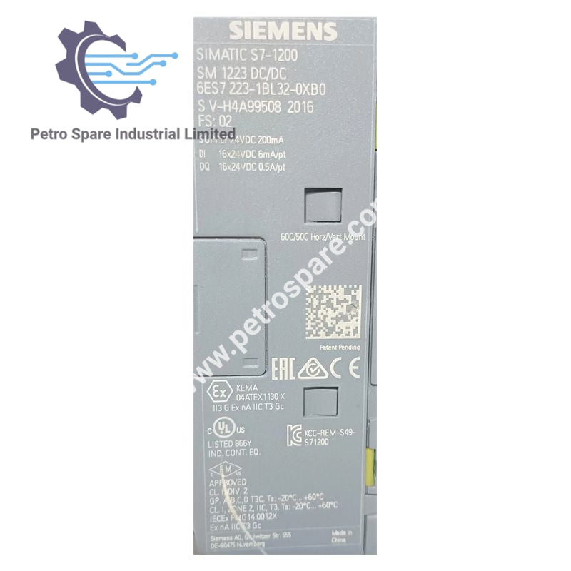 Siemens | SIMATIC S7-1200 | 6ES7223-1BL32-0XB0 | Đầu vào/ra kỹ thuật số