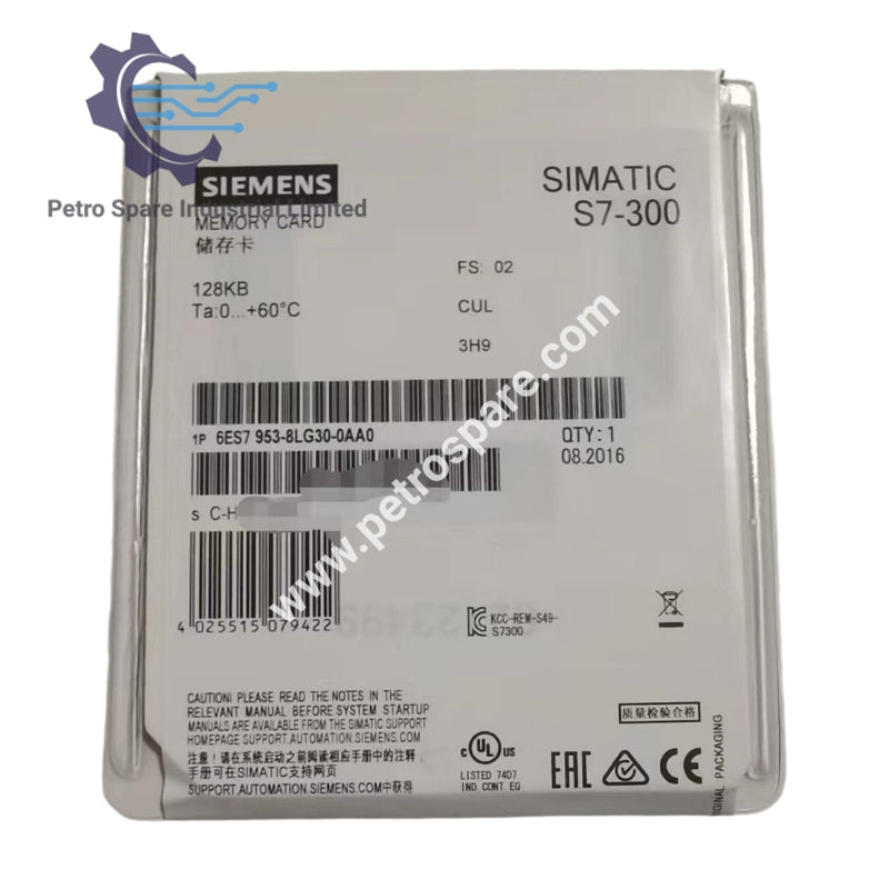 Siemens Micro Memory Card | SIMATIC S7 | 6ES7953-8LG30-0AA0