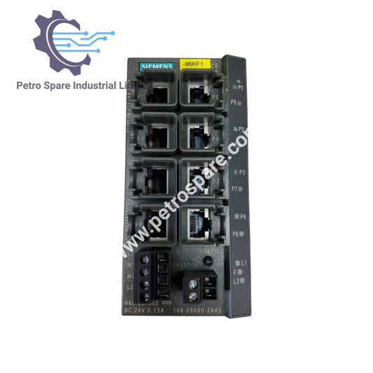 6GK5108-0BA00-2AA3 | Siemens - Unmanaged IE Switch SCALANCE X108
