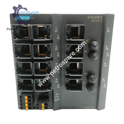 6GK5212-2BB00-2AA3 | สวิตช์ IE แบบจัดการ Siemens SCALANCE X212