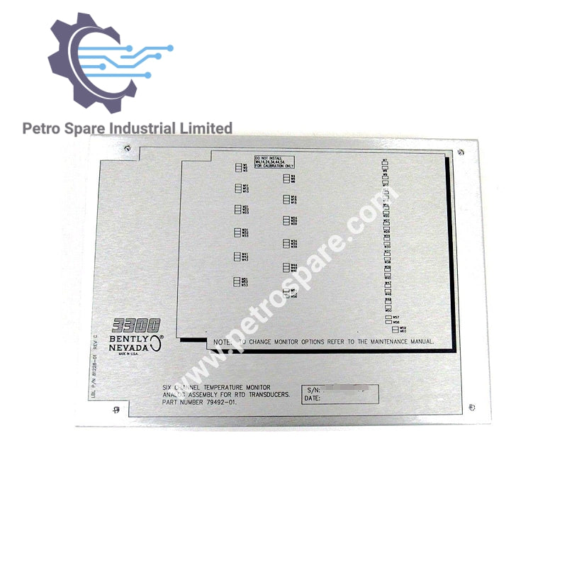 Monitor de Temperatura 79492-01 - Bently Nevada