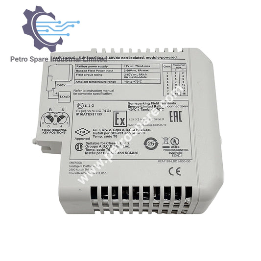 8115-DO-DC Eaton MTL 8-Channel Discrete Output Non-Isolated, Sourcing