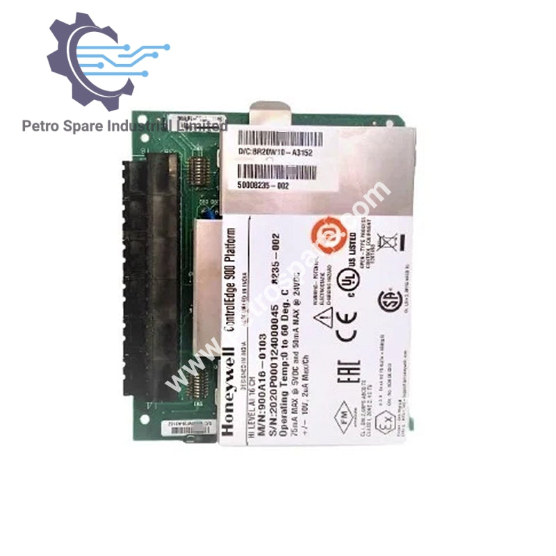 16 Channels Honeywell 900A16-0103 High Level Analog Input