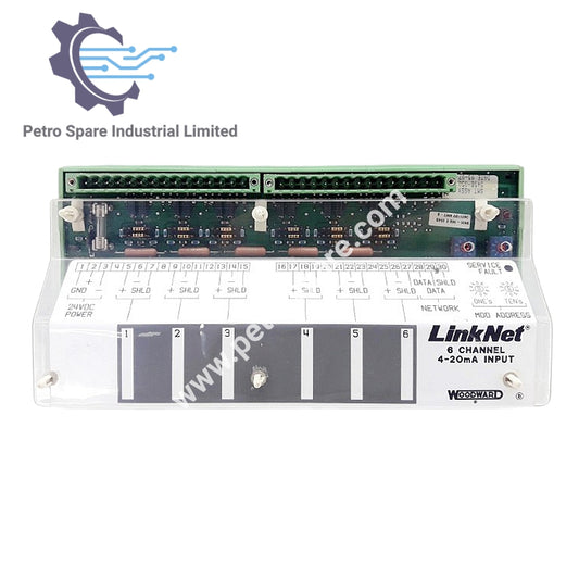 Woodward 9905-968 Linknet 6 Channel Analog Input Module
