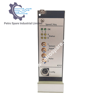 Emerson A6312/08 Pengawas Kecepatan dan Kunci Epro