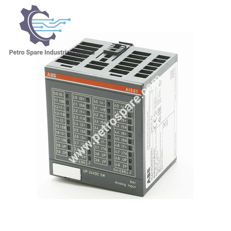 Abb R5i Module AI531 ABB S500 Аналоговый входной модуль 8 AI: U, I, RTD, R, TC, DI