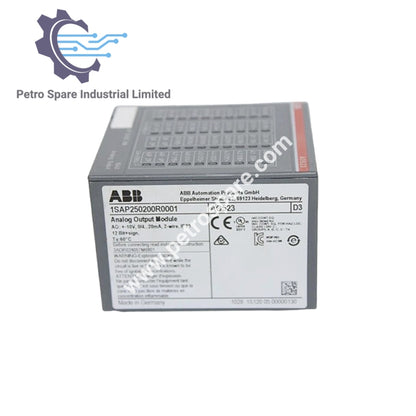 AO523 1SAP250200R0001 ABB Analog Output Module S500