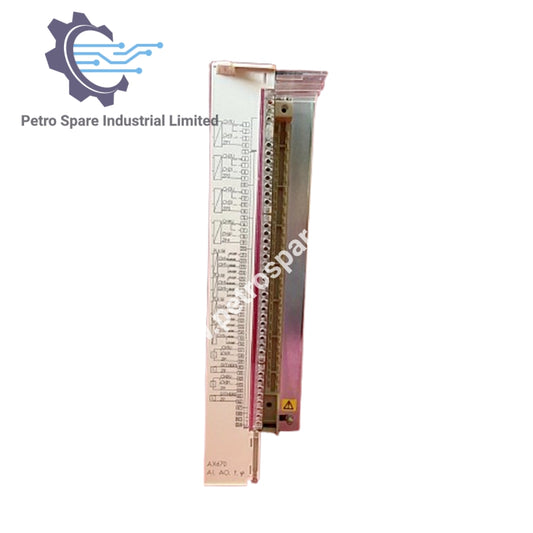 AX670 ABB 3BSE000566R1 Modul Campuran Analog