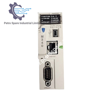 Schneider BMXP342030 Processor Module,Max 1024 Discrete + 256 Analog I/O