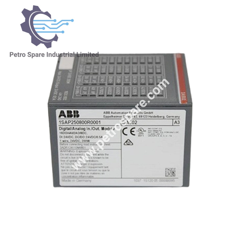 DA502 1SAP250800R0001 ABB - Digital/Analog I/O Module