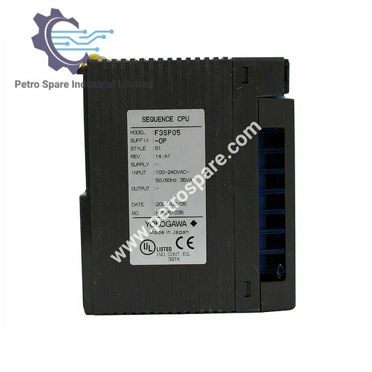 Yokogawa F3SP05-0P Sequence CPU Module