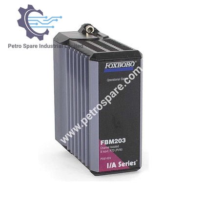 Foxboro Invensys FBM203 - Módulo de Entrada RTD