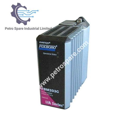 Foxboro FBM203C P0922UD Invensys RTD bemeneti modul