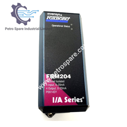 Modul I/O FBM204 Foxboro - 0 hingga 20 mA