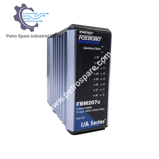 Модуль интерфейса входа контактного датчика Foxboro FBM207C