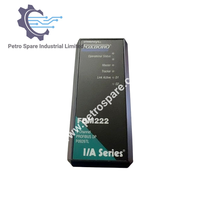 FBM222 P0926TL Foxboro կրկնօրինակված PROFIBUS հաղորդակցման մոդուլ