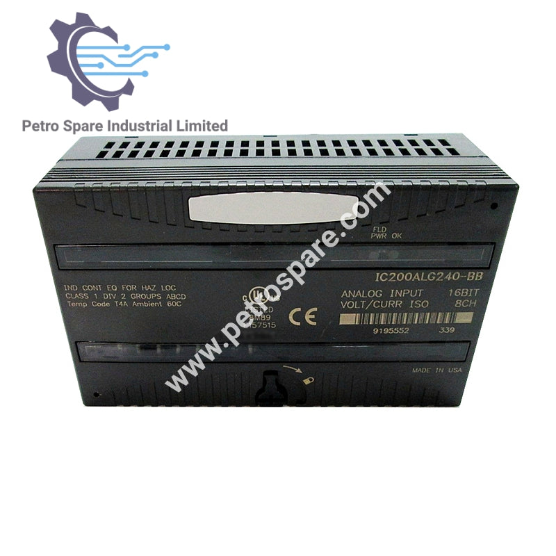 IC200ALG240-GC | GE Fanuc | Módulo de Entrada Analógica