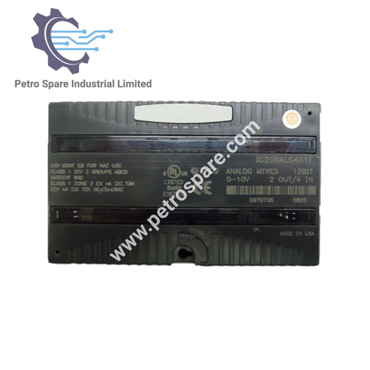 IC200ALG431 | GE Fanuc Versamax Analog Mixed Module