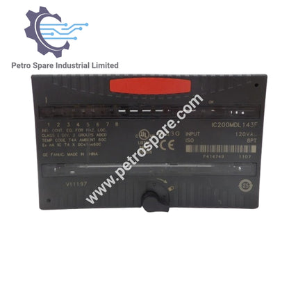 IC200MDL143 | GE Fanuc Versamax | وحدة إدخال منفصلة