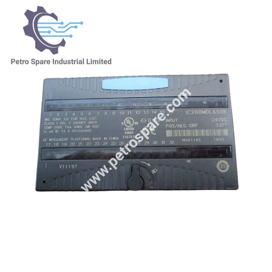 IC200MDL650K | Module d'entrée GE Fanuc VersaMax